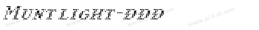 Munt light字体转换